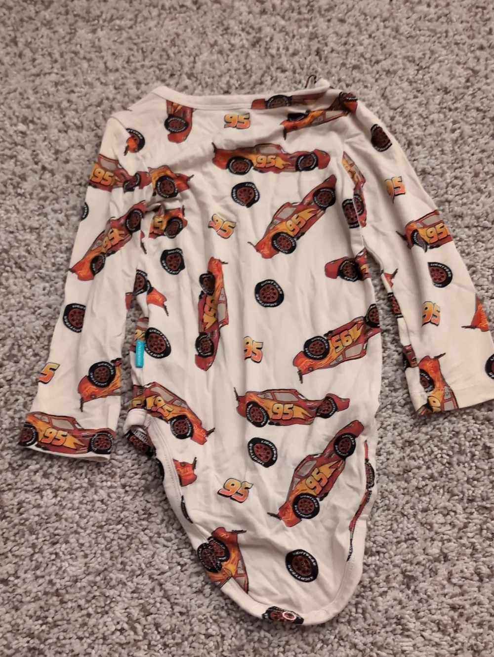 Cars Posh Peanut Bodysuit 6-12 Mos